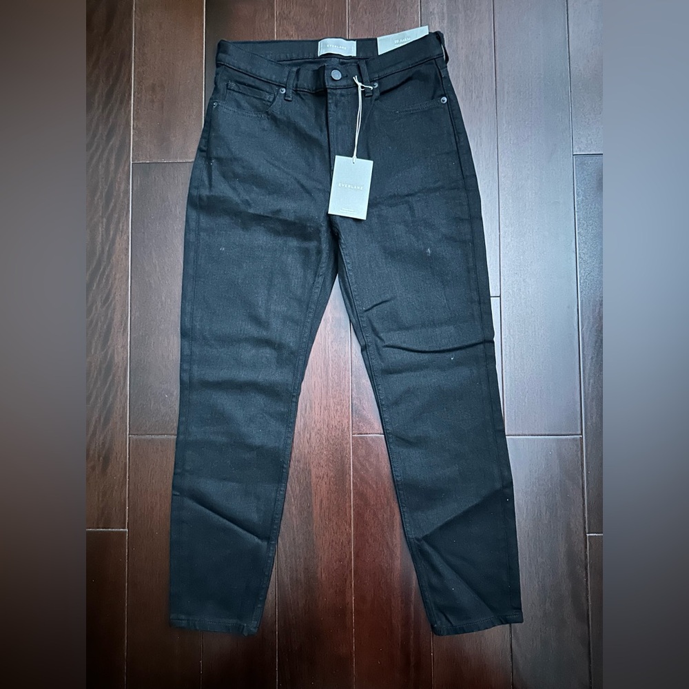 NWT Everlane Black High Rise Skinny Jeans